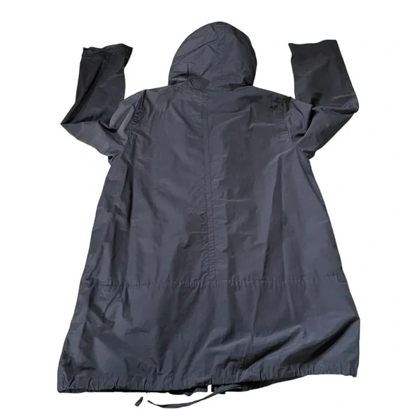 Eileen Fisher Dark Gray Zip Up Jacket Utility Size M Women - Picture 2 of 12